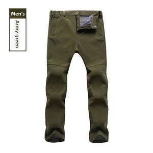 <span class=keywords><strong>Pantaloni</strong></span> da uomo Softshell da esterno <span class=keywords><strong>impermeabili</strong></span> <span class=keywords><strong>pantaloni</strong></span> da trekking antivento <span class=keywords><strong>pantaloni</strong></span> sportivi caldi foderati in pile per Casual a prova di freddo - Product Image 2