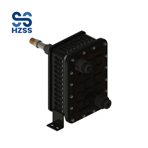 HZSS High Efficiency Sea Water Evaporator Ship Gear Box Titanium Shell and Pipe Heat Exchanger Marine Heat Exchanger