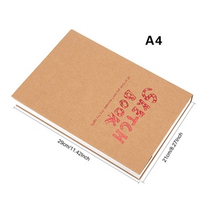 A4/A5 Sketchbook Màu Nước Bìa Cứng Nghệ Thuật Sketchbook Vẽ Kraft Bìa Notebook100GSM Giấy/120 Sheets - Product Image 3