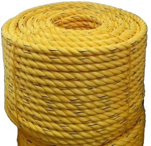 pp Pe Floating Rope Packed in Coil, Biggest Sale the Best Quality pp Danline Rope 6mm-40mm 3-4 Strands, PP Twisted Rope - Product Image 1