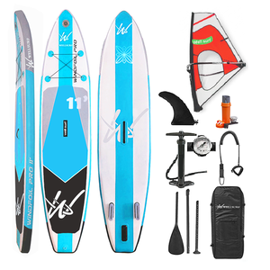Planche à voile gonflable tout usage Windsurf SUP pour athlètes ou joueurs techniques Windsup11' A - Product Image 1