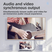 Cable Adaptador DP 4K de 1.8m Macho-Macho con Revestimiento de PVC y Trenzado, Chip Dedicado Anti-Interferencia, Sincronización de Audio y Video