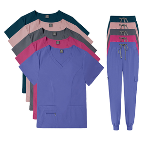 Tenue médicale personnalisable de haute qualité pour femme, respirante, en tissu Spandex/Polyester, idéale pour l'hôpital - Product Image 1