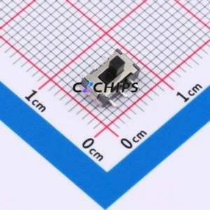 SS-3380S-L1 Slide Switch SMD Switch Double Pole Six Throw Rectangle Pin Header SMD Tab 7.1mm - Product Image 1