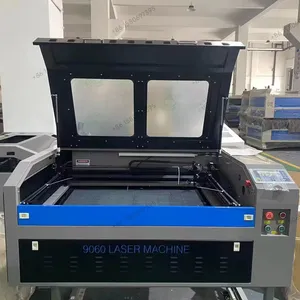 Hot Sales 9060 130W Mdf Cork Leather Laser Engraving And Wood Acrylic Hollowed Out Cutting Machines For Small Business Uses