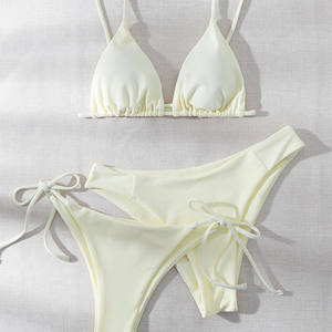 Traje de Baño Bikini 2022 al por Mayor, Fabricante de Trajes de Baño, Bikini Sexy Personalizado de Moda, Traje de Baño de Dos Piezas - Product Image 3