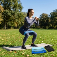 Bandas de Resistencia para Yoga, Accesorios de Fitness, Bandas de Ejercicio de Látex para Pilates, Gimnasio, Entrenamiento, OEM