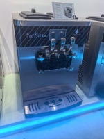 Máquina de Helados Comercial de Alta Calidad al Mejor Precio, 3 Salidas, Totalmente Automática, de Acero Inoxidable, Eléctrica 220V, para Helado de Leche y Maíz