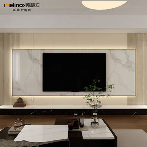 ألواح حائط خلفية من الفحم والخشب والخيزران ، بطبقة حيوانات أليفة ، لماع رخامي صناعي للتلفزيون ، ألواح حائط خلفية من الفوم PVC لغرف النوم - Product Image 1