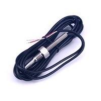 Sensor Suhu Termistor Resistansi OEM PT100 -25 hingga 120 Derajat Celcius Termokopel Sensor Suhu RTD untuk Minyak dan Air