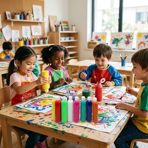 Eco-friendly 250ml Kids Poster <strong>Paint</strong> Washable Tempera <strong>Paint</strong> <strong>in</strong> <strong>Bottles</strong> for Art Classroom Supplies - Product Image 4
