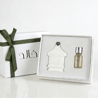 Diffuseur de parfum en céramique suspendu personnalisé de luxe pour voiture et armoire, fleur en porcelaine, plâtre aromatique, diffuseur d'huile parfumée