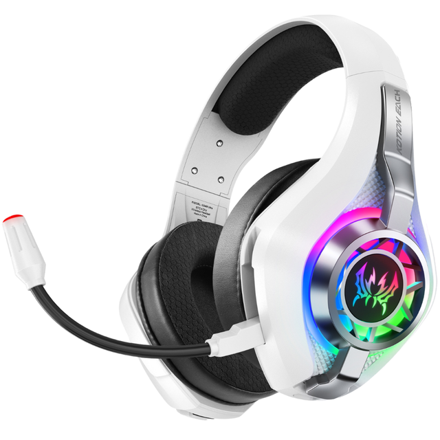 GS400 Ultra Gaming Headphone 3 Modes Wireless Headset Earphone with 7.1 Sorrounded Sound RGB Light for PS5 PS4 Switch PC