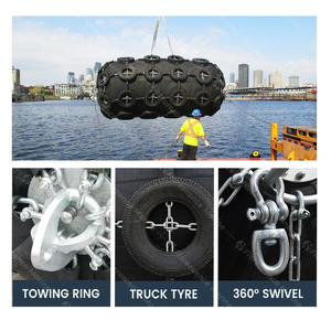 Defensa Neumática <span class=keywords><strong>de</strong></span> Goma Yokohama para Barcos y Embarcaciones Marítimas con Certificación CCS ISO17357 - Product Image 4