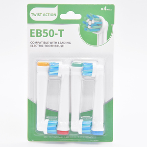 Nuovissima Testina di Ricambio EB50-T con Setole Morbide Compatibile con <span class=keywords><strong>Spazzolino</strong></span> <span class=keywords><strong>Elettrico</strong></span> <span class=keywords><strong>B</strong></span> <span class=keywords><strong>Oral</strong></span> per Adulti - Product Image 3