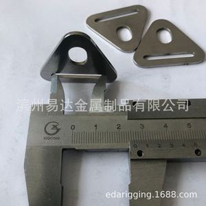 Tent <b>Rope</b> Buckle 2mm <b>Thick</b> 25mm Wide 304 Stainless Steel For Tent Reinforcement Accessories - Product Image 4