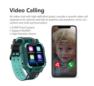 Nuovo Modello Z6F Smartwatch per Bambini con AI Vocale, Impermeabile IP67, Localizzatore GPS, Scheda SIM 4G, WIFI, Videochiamata, Impermeabile, Forma Quadrata - Product Image 2
