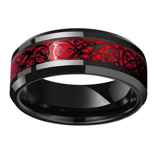 Hot Selling Trendy Wedding Waterproof Non-Tarnished 18K PVD Gold Stainless Steel Zircon Heart <b>Couple</b> <b>Ring</b> - Product Image 2