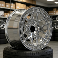 Jantes forgées multi-branches GS Custom 17 18 19 20 pour tout-terrain, finition polie, 5x112 5x120 5x114.3, en alliage, compatibles Ford, Benz, BMW