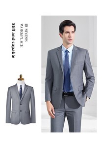 Chất Lượng Cao Sang Trọng Ve Áo Kinh Doanh Phù Hợp Với Blazer Ý Duy Nhất Ngực Phù Hợp Với Trang Phục Chính Thức Phù Hợp Với Đám Cưới Cho Nam Giới 3 Miếng - Product Image 5