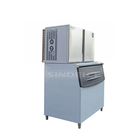 Machine à glaçons commerciale SINDEICE 1T, la plus vendue, 1000 kg/24h, pour hôtels, bars, usines de glace, avec moteur de compresseur central