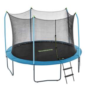 Bestway 59104 Xtreme Air 3.66 m X 2.78 m Kids Outdoor <strong>Trampoline</strong> with Ladder Easy to Set up - Product Image 1
