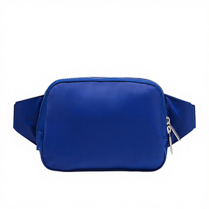 Riñonera deportiva unisex de 2L al por mayor, divertida, impermeable, de nailon con cremallera, bandolera para correr, riñonera bonita para el pecho. - Product Image 2