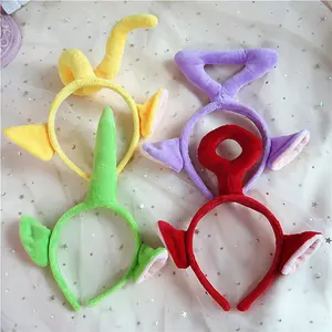 Teletubbies Stirnband Anime Cartoon Haarband Niedliche drei dimensionale Haarnadel Frau Gesicht Make-up Haarband