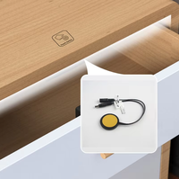 Capteur intelligent pénétrable DC12V 24V 5A 60W pour interrupteur tactile de panneau en bois pour éclairage LED d'armoire