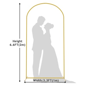 Soporte <span class=keywords><strong>de</strong></span> arco <span class=keywords><strong>de</strong></span> hierro para bodas, marco para arco <span class=keywords><strong>de</strong></span> globos, soporte para flores para decoración <span class=keywords><strong>de</strong></span> <span class=keywords><strong>fondo</strong></span> <span class=keywords><strong>de</strong></span> fiestas <span class=keywords><strong>de</strong></span> cumpleaños - Product Image 5