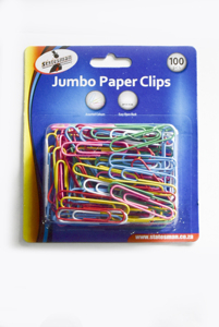 100 <strong>Large</strong> Plastic <strong>Paper</strong> <strong>Clips</strong> - Product Image 5