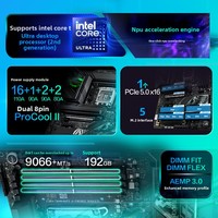 Motherboard Intel ROG STRIX Z890-F GAMING WIFI Baru Mendukung CPU hingga 285K/2 dengan RAM 256GB