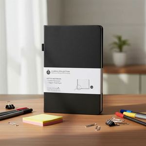Carnet de notes/agenda A5 en papier épais de qualité supérieure, à points, avec élastique, couverture rigide personnalisée, 2026 - Product Image 1