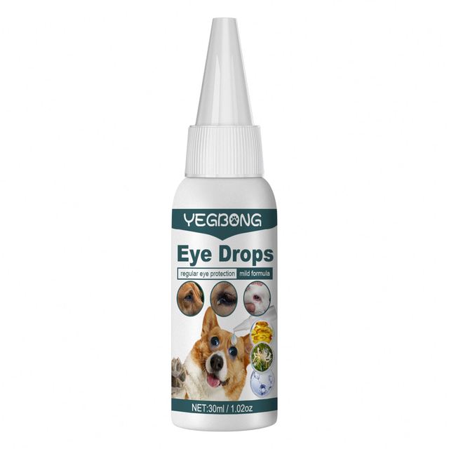 Yegbong Wholesale Pet Eye Wash Drops Help Prevent Pink Eye Allergies Symptoms and Infections & Dry Eyes
