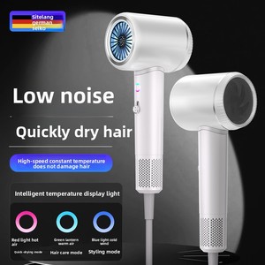 Secador de Pelo Eléctrico con Motor de Corriente Continua de Alta Velocidad 2400W 110-120V, Fuerte Flujo de Aire Frío y Caliente para Uso Doméstico y en Salones de Belleza - Product Image 4