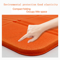 Coussin pliable portable en mousse XPE imperméable et résistant à l'humidité pour la plage, le camping, la randonnée, les sources chaudes, le sauna, 1 à 2 personnes