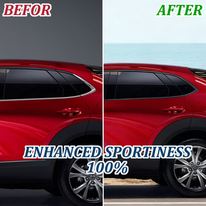 <span class=keywords><strong>Accesorios</strong></span> Personalizados para Automóviles, Moldura Decorativa Negra para Ventanas de Puerta Cromada, Tira Decorativa para <span class=keywords><strong>Mazda</strong></span> <span class=keywords><strong>CX</strong></span>-<span class=keywords><strong>30</strong></span> 2019-2025 - Product Image 6