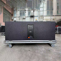 Caisson de basses professionnel PrincePro Audio double 18 pouces |    Caisson de basses passif/actif haute puissance |   Système de sonorisation pour concerts et événements en plein air