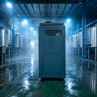 Pompe à chaleur LIHEDA à évaporation à basse température pour la réutilisation des eaux usées de revêtements automobiles, en acier inoxydable SS304, en stock
