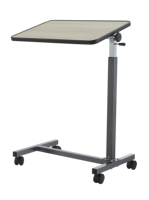 Prix bon marché d'hôpital Table de lit mobile Table de lit d'hôpital sur lit Table en bois avec roues