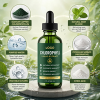 Santé Supplément de chlorophylle liquide végétalien Booster du système immunitaire Gouttes liquides de chlorophylle
