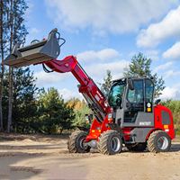 Hoflader/Radlader/Yard Frontlader Multilader Wolf 780T Payloader/Radlader Preis mit Greifer/Mulcher/Holzzange