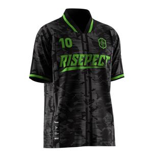 Camiseta de Fútbol de Secado Rápido con Cuello Alto Plegable, Paneles Personalizables y Malla Transpirable para Entrenamiento en Estadio - Product Image 5