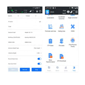 جهاز استقبال GNSS <span class=keywords><strong>RTK</strong></span> من كوليدا K60 مع تحديد المواقع البصري وقياس الليزر، أحدث جهاز استقبال GNSS مع كاميرا مزدوجة - Product Image 6