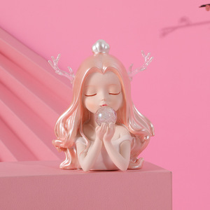 Ocean Girl Series Resin <b>Ornaments</b> <b>Car</b> Decoration Gift For Girls Birthday - Product Image 2