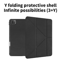 Mini 6 Mini 4 Compatible pour iPad Tablet Cover Case TPU PU Materials 12.9 Inch Size PC Function for Protection Pencil Holder