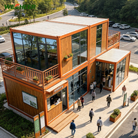 Maison conteneur Wecheer 2 chambres, maisons conteneurs durables en kit, bureaux de chantier préfabriqués, dortoirs pour le personnel, logements temporaires