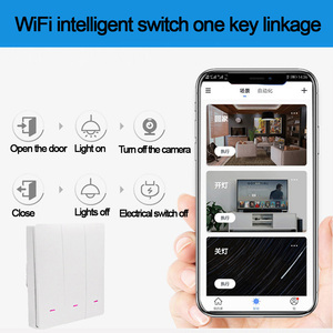 LeDeast <span class=keywords><strong>PS5</strong></span>สวิตช์ติดผนัง Wi-Fi อัจฉริยะ1/2/3แก๊งพร้อมปุ่มกดควบคุมเข้ากันได้กับ <span class=keywords><strong>Alexa</strong></span> และ Google Voice - Product Image 3