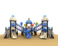 Équipement de terrain de jeux extérieur commercial pour enfants, toboggan en tube spiralé transparent pour maternelle, école, parc, communauté, OEM ODM