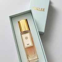 Boîte à tiroir de parfum de luxe de 10ml Boîte en papier rigide personnalisée avec insert en papier Emballage de bouteille en verre de qualité supérieure